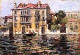 William Merritt Chase - After the Rain painting